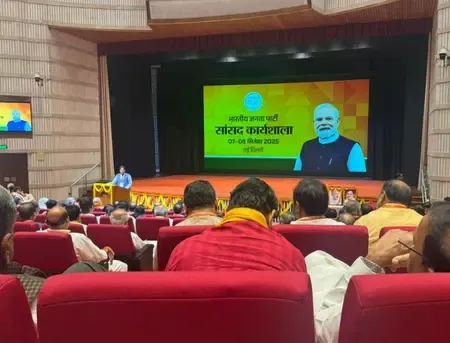 Is the BJP Hosting the Final Day of MPs’ Workshop Today for Vice Presidential Elections?