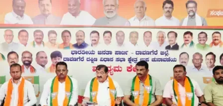 दावणगेरे में सियासी घमासान, भाजपा विधायक बी.पी. हरीश ने अखिल भारत वीरशैव महासभा पर उठाए सवाल