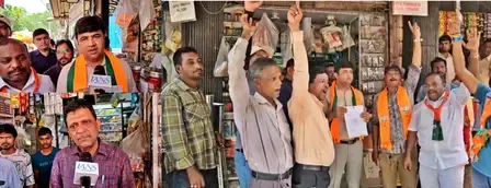 Did BJP Workers Launch an Anti-Pakistan Product Campaign in Mumbai After the Pahalgam Terror Attack?
