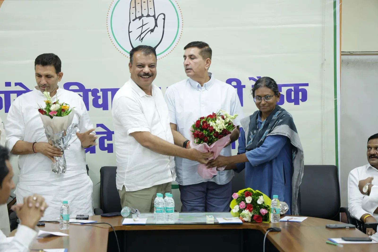 Rajya Sabha polls MP: Congress shows unity, Singhar says BJP's 3rd candidate no threat