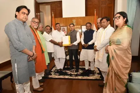 BJP's Suvendu Adhikari stakes claim for West Bengal CM post, oath on Saturday