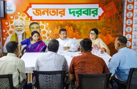 BJP district committees in Bengal to coordinate with administration on central schemes