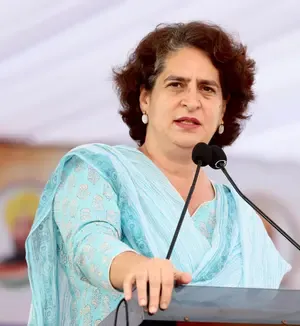 Priyanka Gandhi Critiques BJP's Double-Engine Governance Amid Student Protests in Bihar