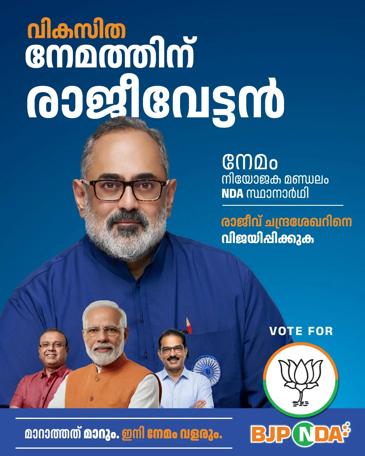 BJP Unveils Diverse Candidate List for Kerala Assembly Elections