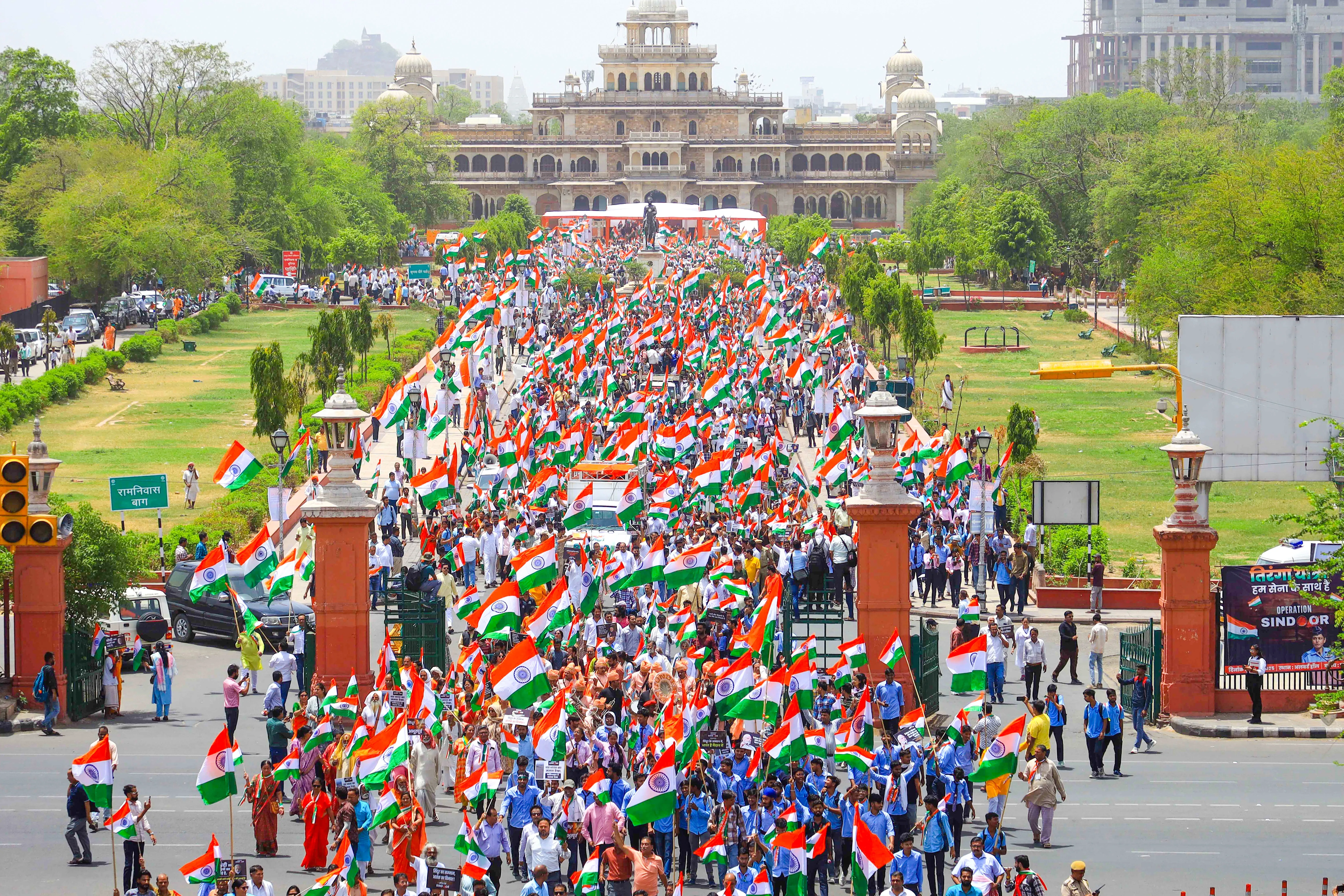 How is BJP's Tiranga Yatra Celebrating Operation Sindoor?