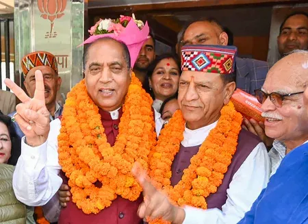 BJP wins Himachal local body polls: LoP Jairam Thakur calls it public rejection of Congress