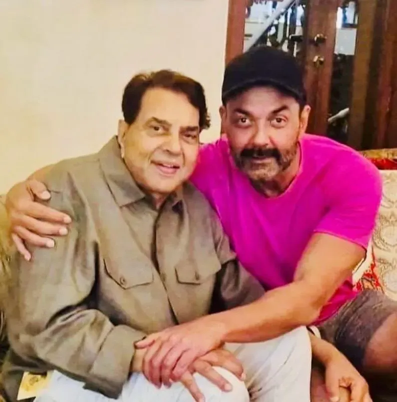 How Did Bobby Deol Celebrate Father's Day for Dharmendra?