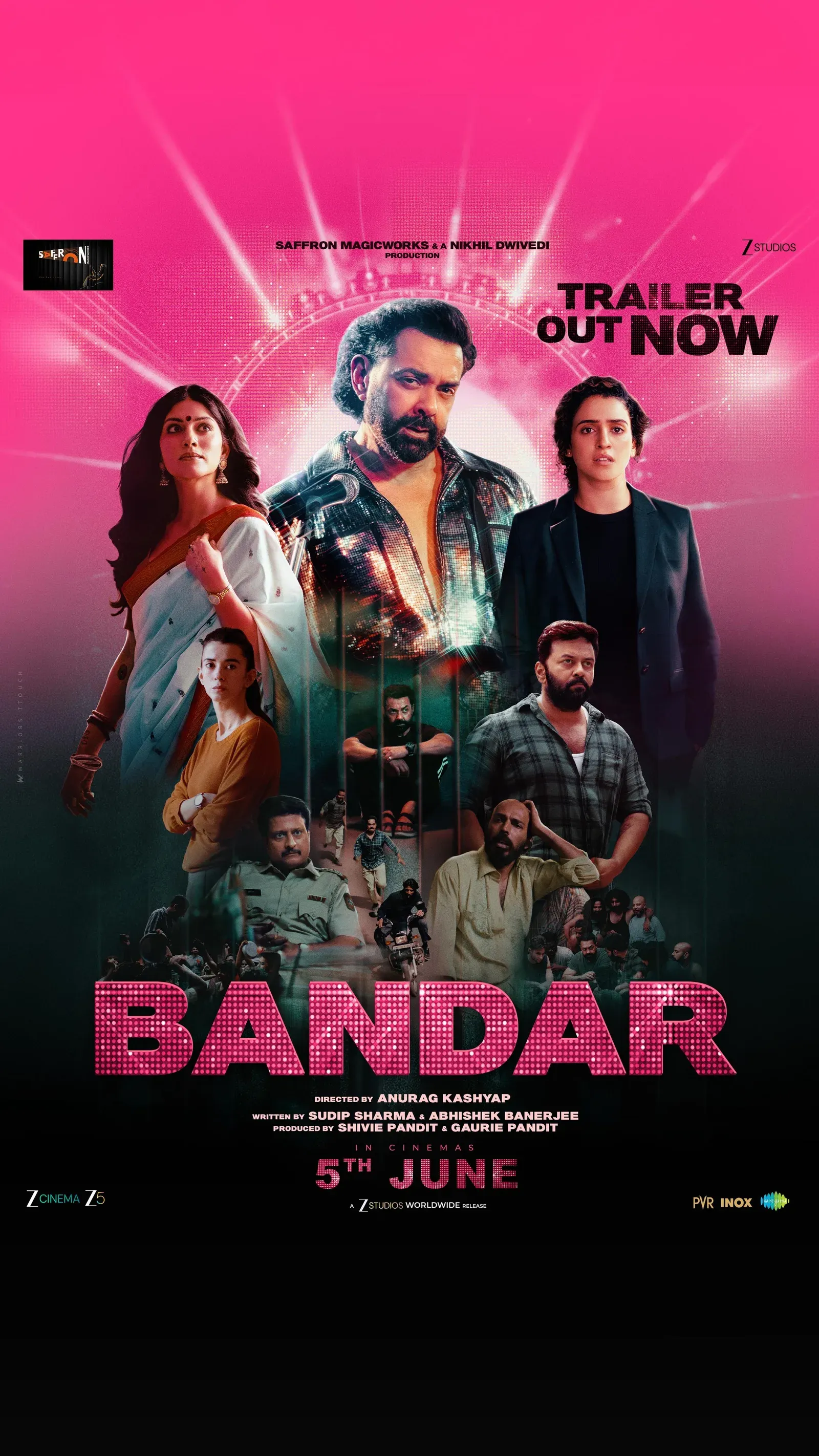 Bobby Deol's 'Bandar' trailer: fake FIRs, Anurag Kashyap's dark lens
