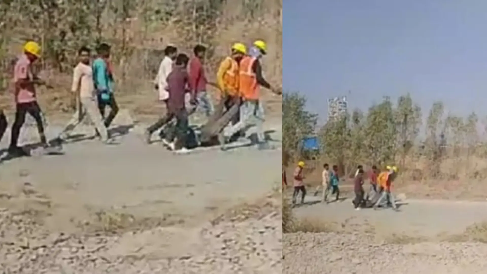 Migrant Labourer's Body Dragged in Karnataka Factory, Shocking Video Emerges