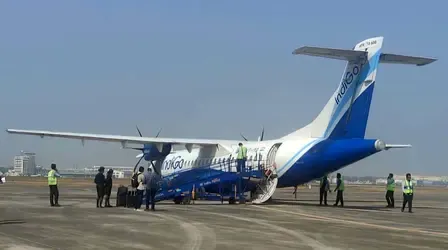 Was there a bomb scare on an IndiGo flight to Shillong?