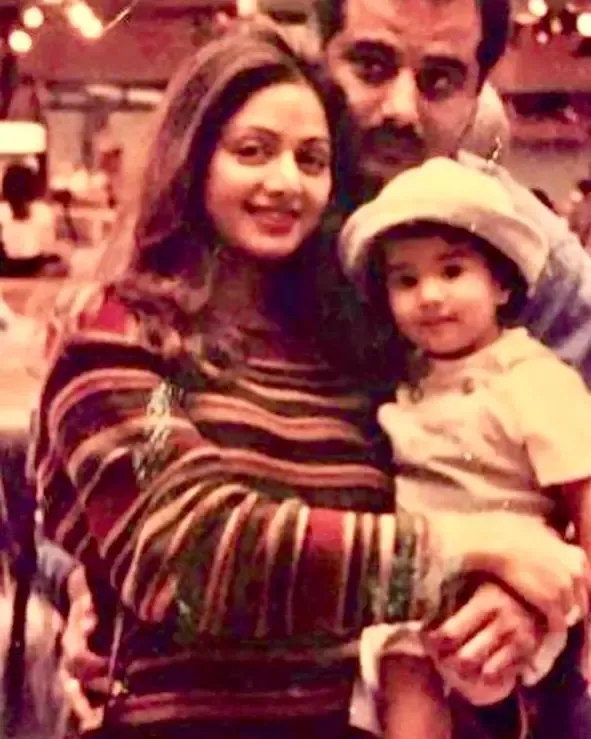 Boney Kapoor Shares Adorable Throwback of Young Janhvi with Late Sridevi