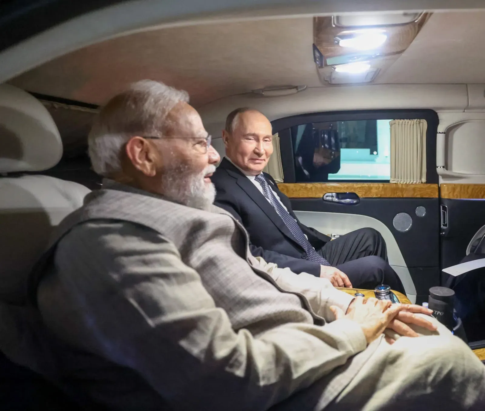 Modi-Putin share car in Bishkek after SCO bilateral, ahead of BRICS summit