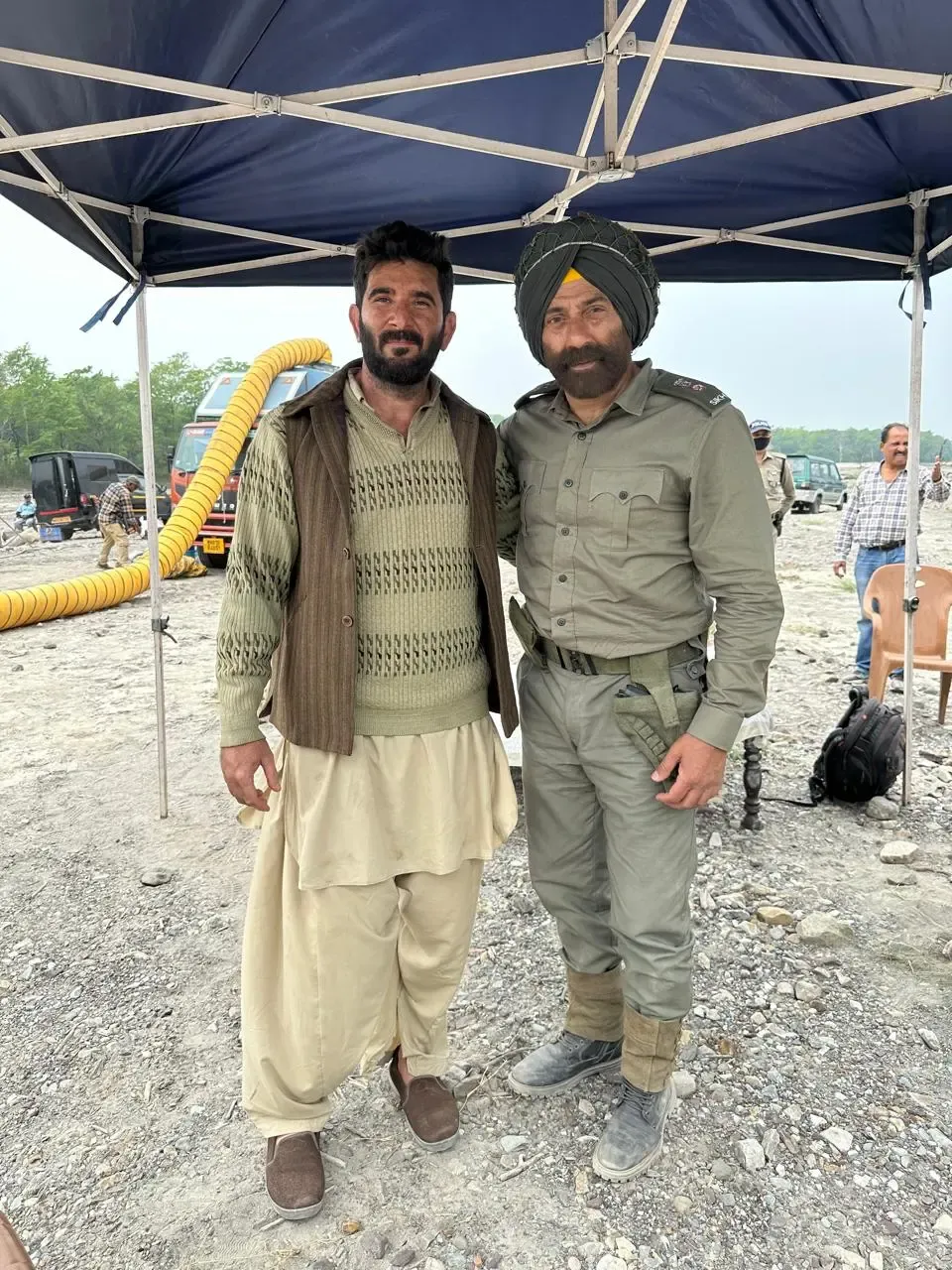 Did 'Border 2' actor Behzaad Khan Hesitate to Hit Sunny Deol?