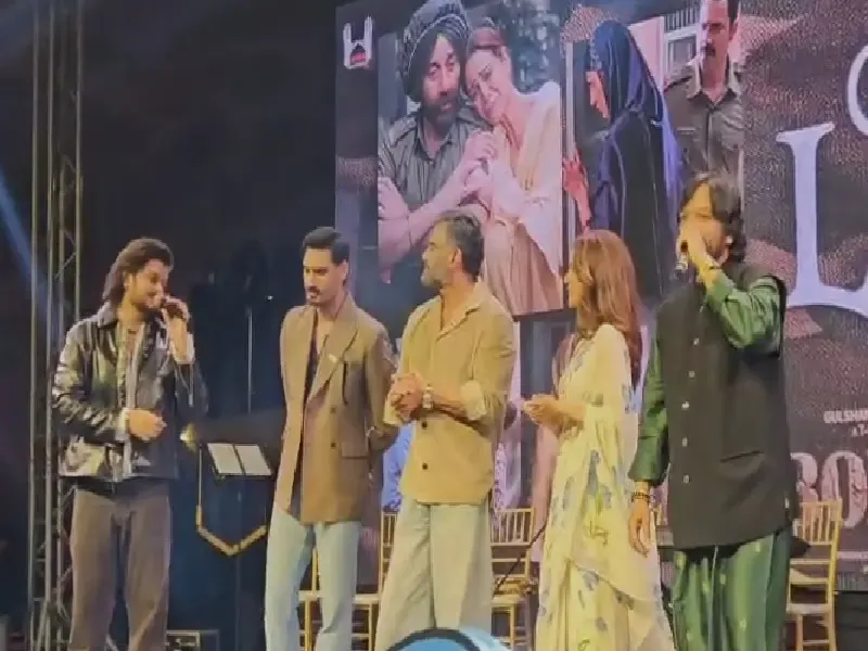 क्या सुनील शेट्टी 'जाते हुए लम्हें' सॉन्ग लॉन्च पर भावुक हुए?