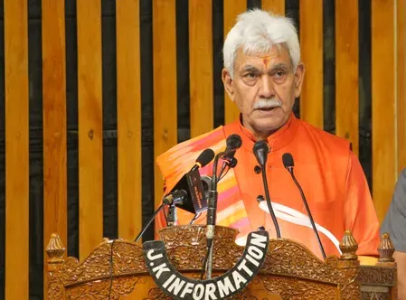 J&K LG Manoj Sinha: Border villages are India's first, not last