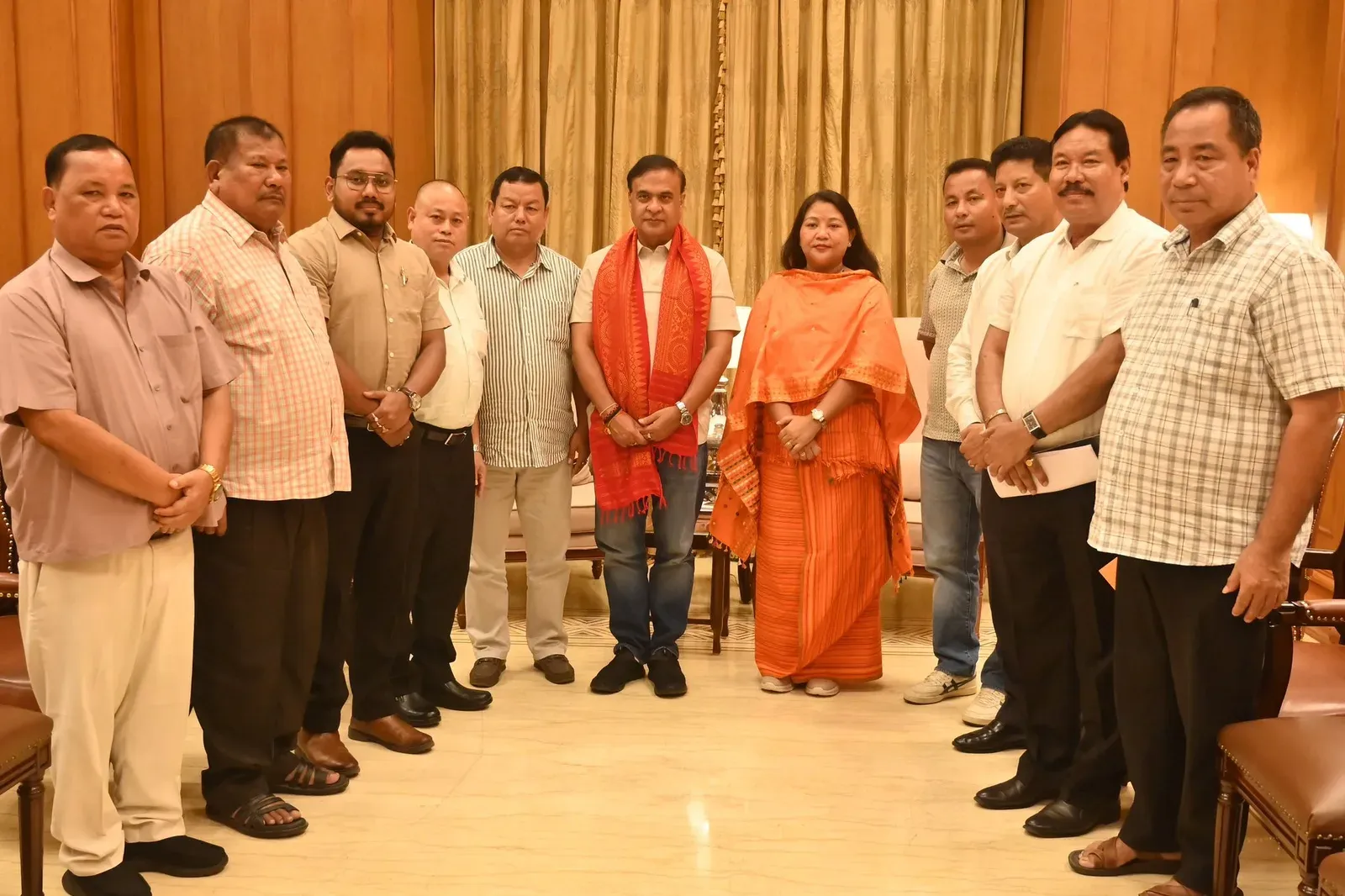 BPF MLAs call on Assam CM Himanta Biswa Sarma
