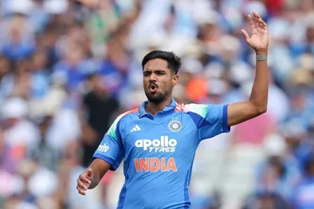 Gurnoor Brar handed demerit point for ICC Code of Conduct breach vs England