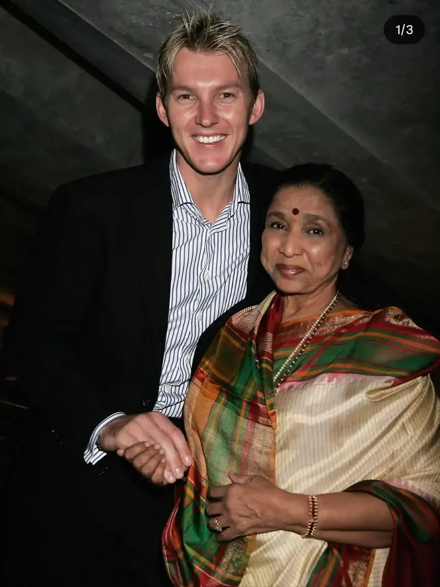 Brett Lee's Touching Tribute to Asha Bhosle: A Reflection on Their Musical Bond