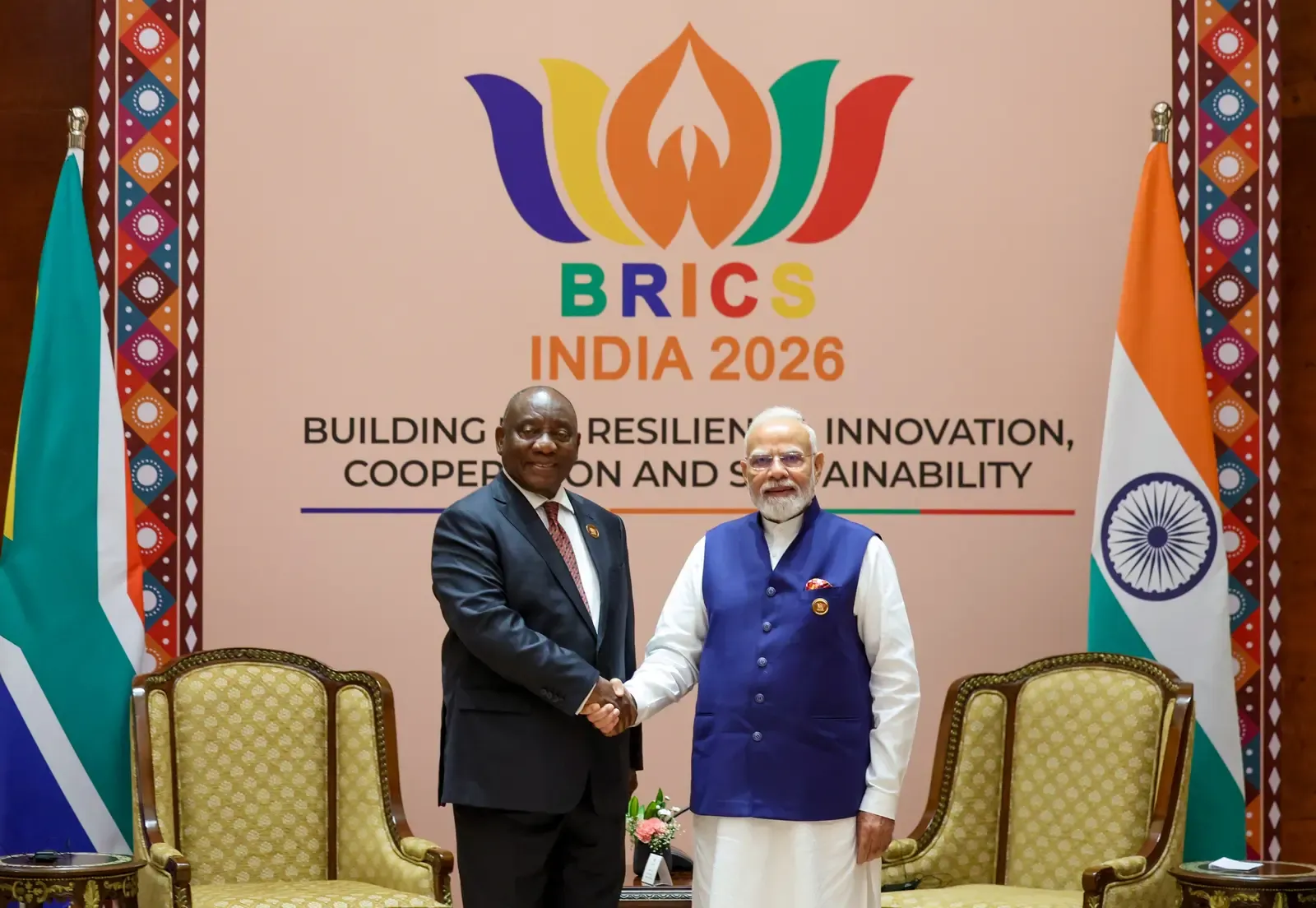 18वें ब्रिक्स शिखर सम्मेलन में PM मोदी की तीन अफ्रीकी नेताओं से द्विपक्षीय वार्ता, भारत-अफ्रीका साझेदारी को नई दिशा