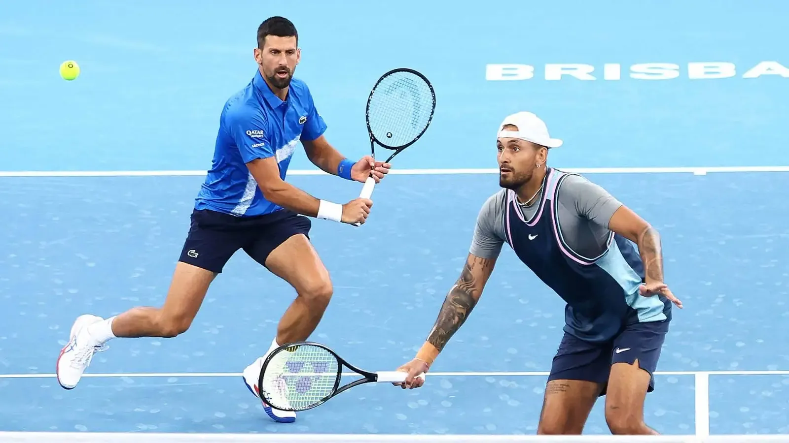 Brisbane International: Kyrgios and Djokovic Fall in Doubles, Dimitrov Secures Quarterfinal Spot