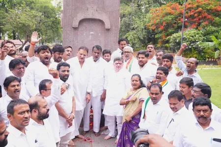 BRS leaders detained in Hyderabad as Congress-BRS debate standoff turns tense