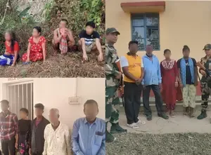 BSF Detains 19 Bangladeshis and Three Indians in Tripura