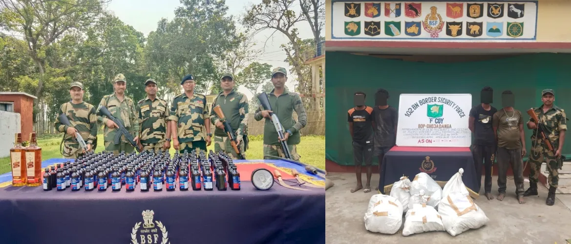 How Did BSF Capture 4 Bangladeshi Smugglers at Indo-Bangla Border?