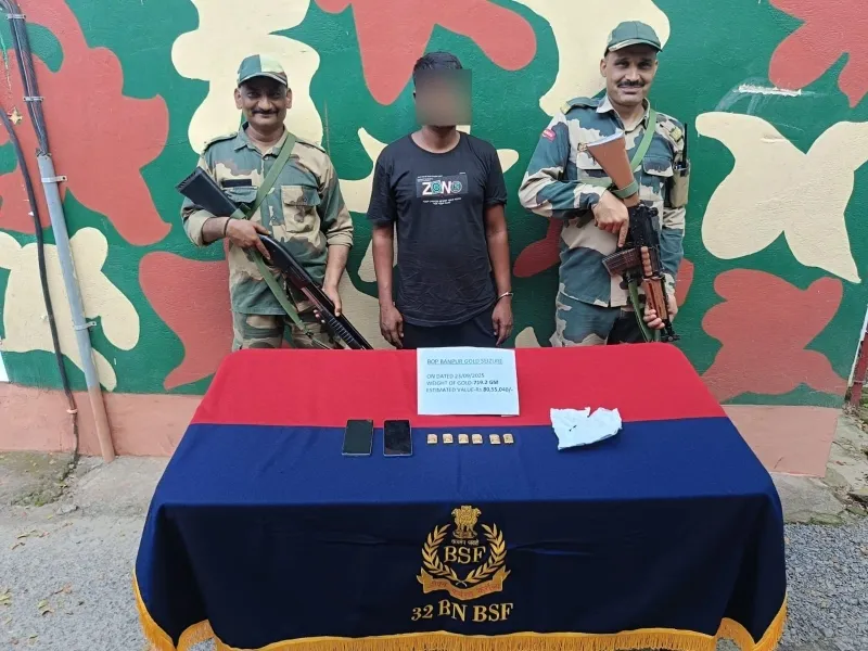 Did the BSF Capture a Smuggler at the India-Bangladesh Border?