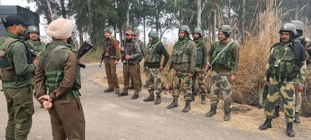 क्या बीएसएफ और जम्मू-कश्मीर पुलिस ने सांबा में संयुक्त तलाशी अभियान चलाया?