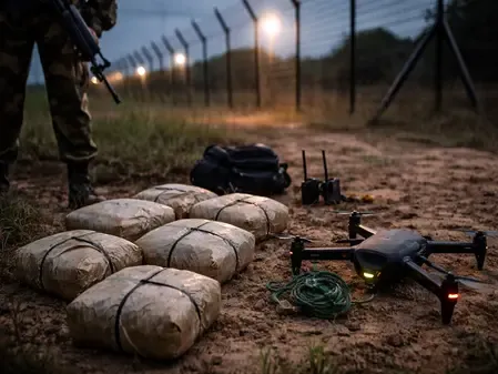What Did the BSF and Police Recover from the J&K International Border?