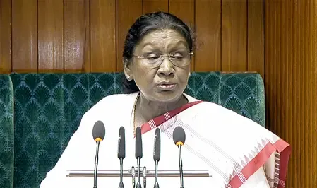 Budget Session: How is President Murmu Showcasing India’s Growth in Agriculture, Health, and Infrastructure?