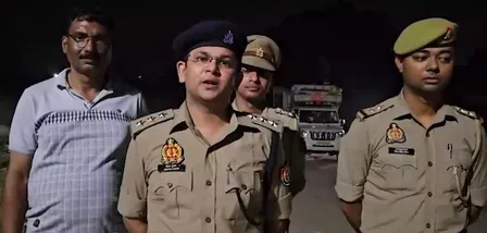 बुलंदशहर में मवेशी चोर गिरोह से पुलिस मुठभेड़, आरोपी वसीम के पैर में गोली; मऊ में भी चेन-छीनने वाला घायल