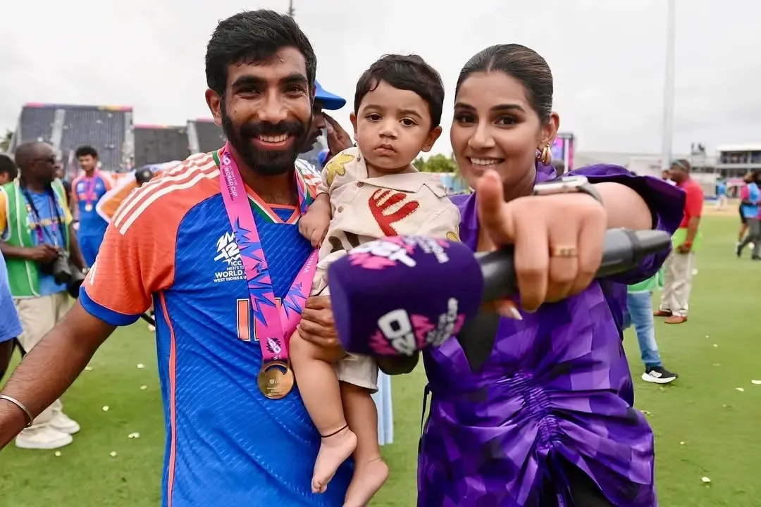 Why Did Bumrah's Wife Sanjana Criticize 'Opinionated Keyboard Warriors' Over Son Angad?