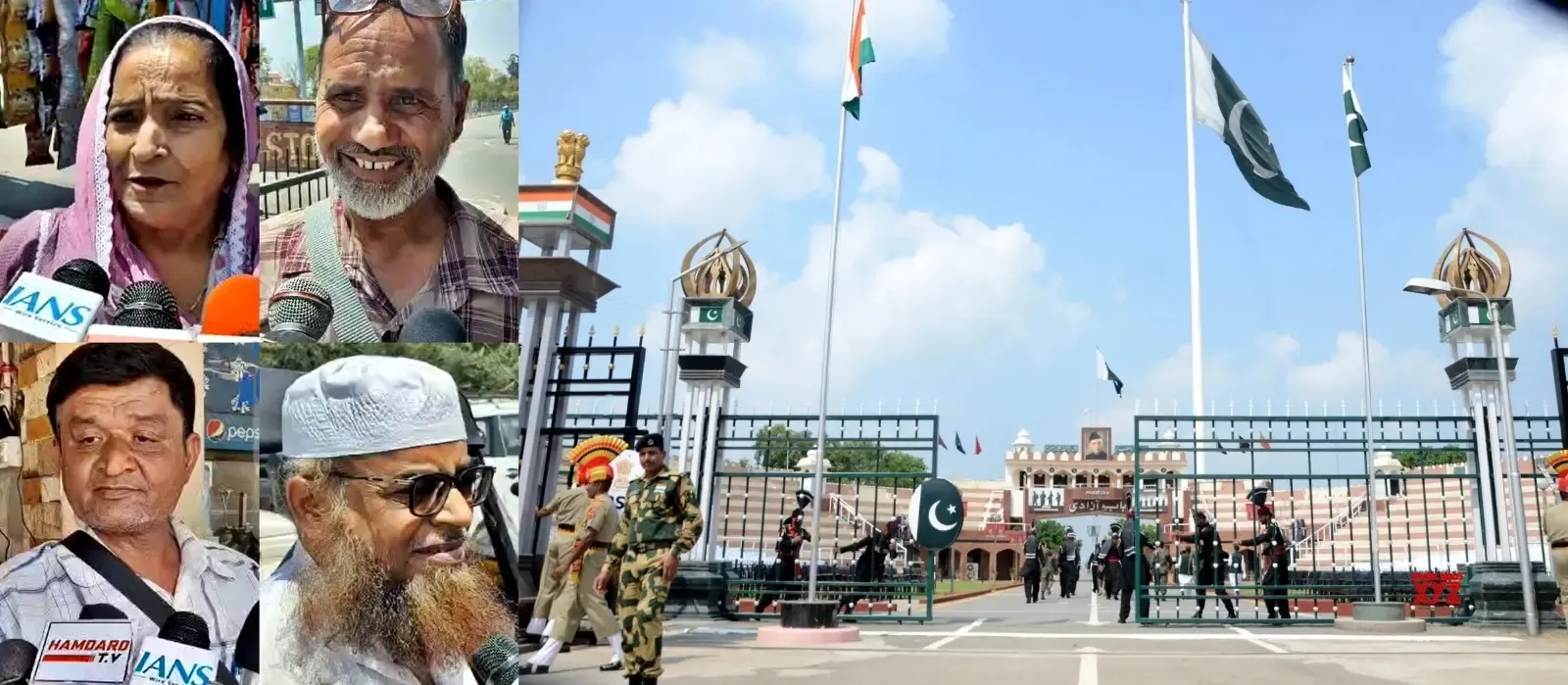 Hustle at Attari Border as Citizens Cross Back Home