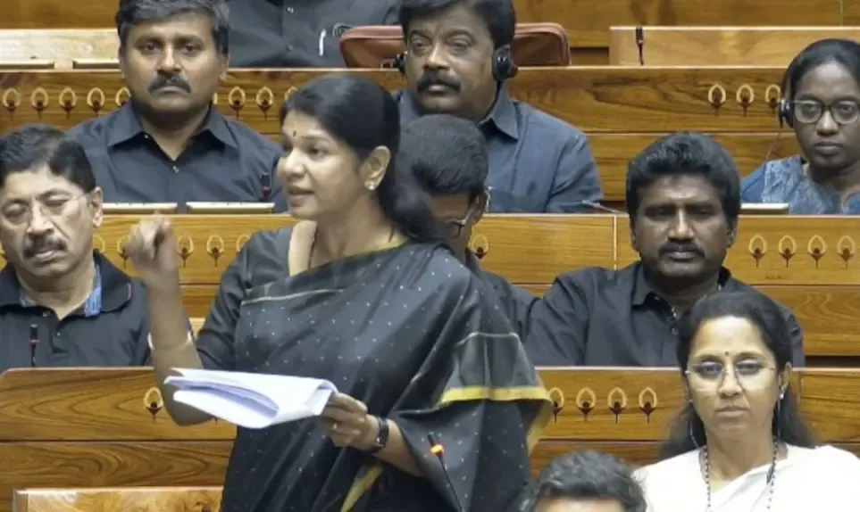 DMK's Kanimozhi Slams Centre Over Electoral Delimitation Tactics