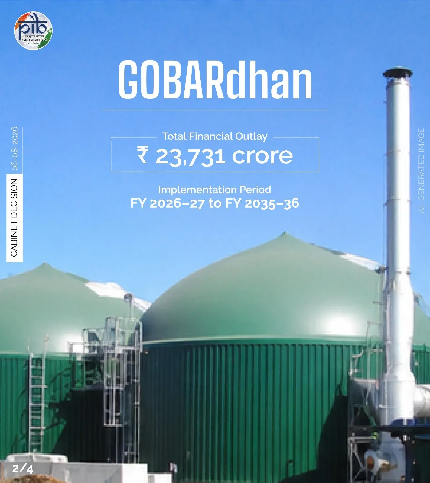 Cabinet Clears ₹23,731 Cr Bioenergy Scheme, Assam Highway