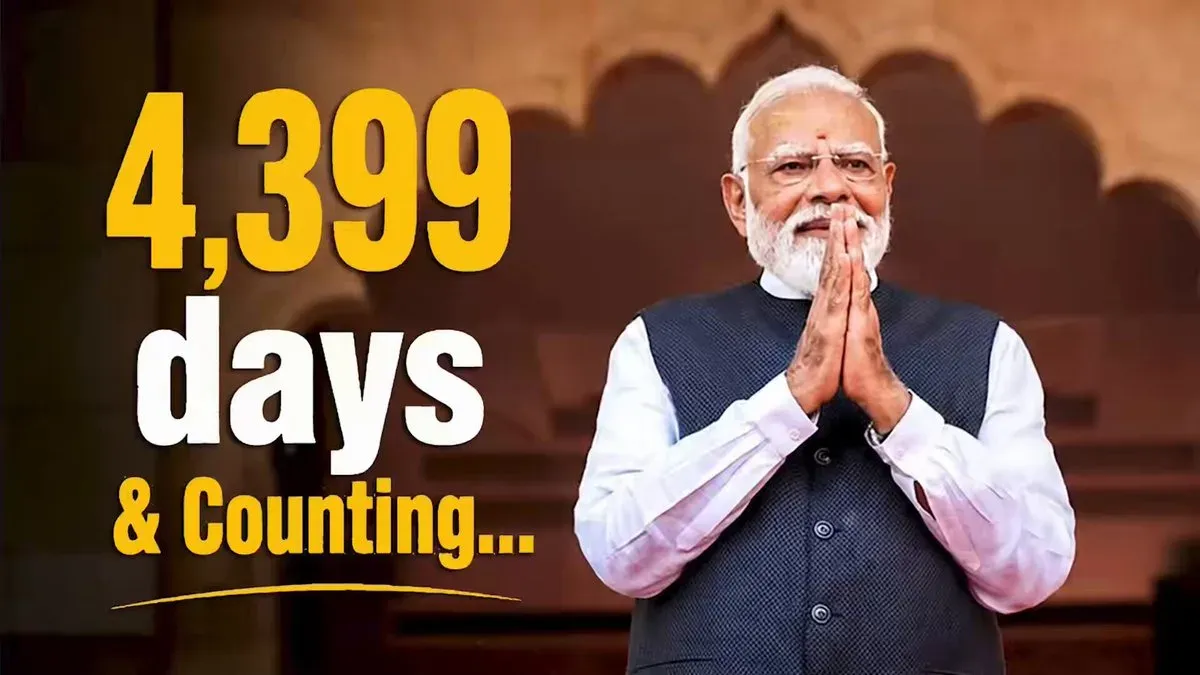 Cabinet Marks Modi's Historic PM Tenure Milestone