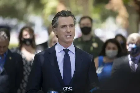 Was California Governor Blocked from Davos by Trump Administration?