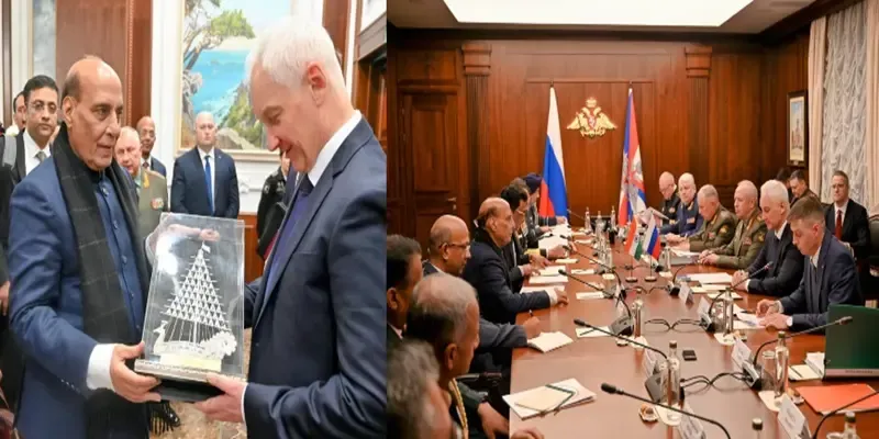 Strengthening Bonds: India and Russia Deepen Strategic Relations During Rajnath's Visit to Moscow