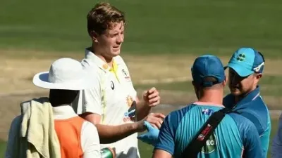 Cameron Green says bowling ‘felt really good’ after breaking 140kph
