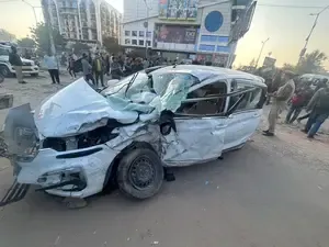 Vehicle in Rajasthan CM Bhajan Lal Sharma's Convoy Capsizes, Injuring 5 Policemen