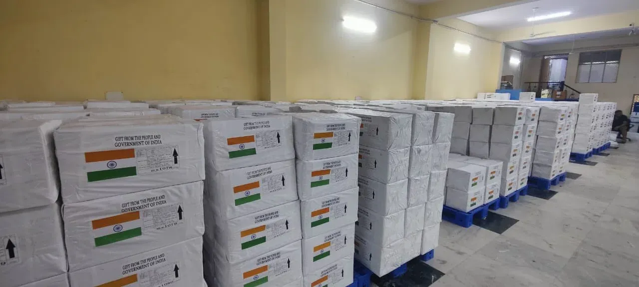 How is India Supporting Global South Partners with Humanitarian Aid to Peru?