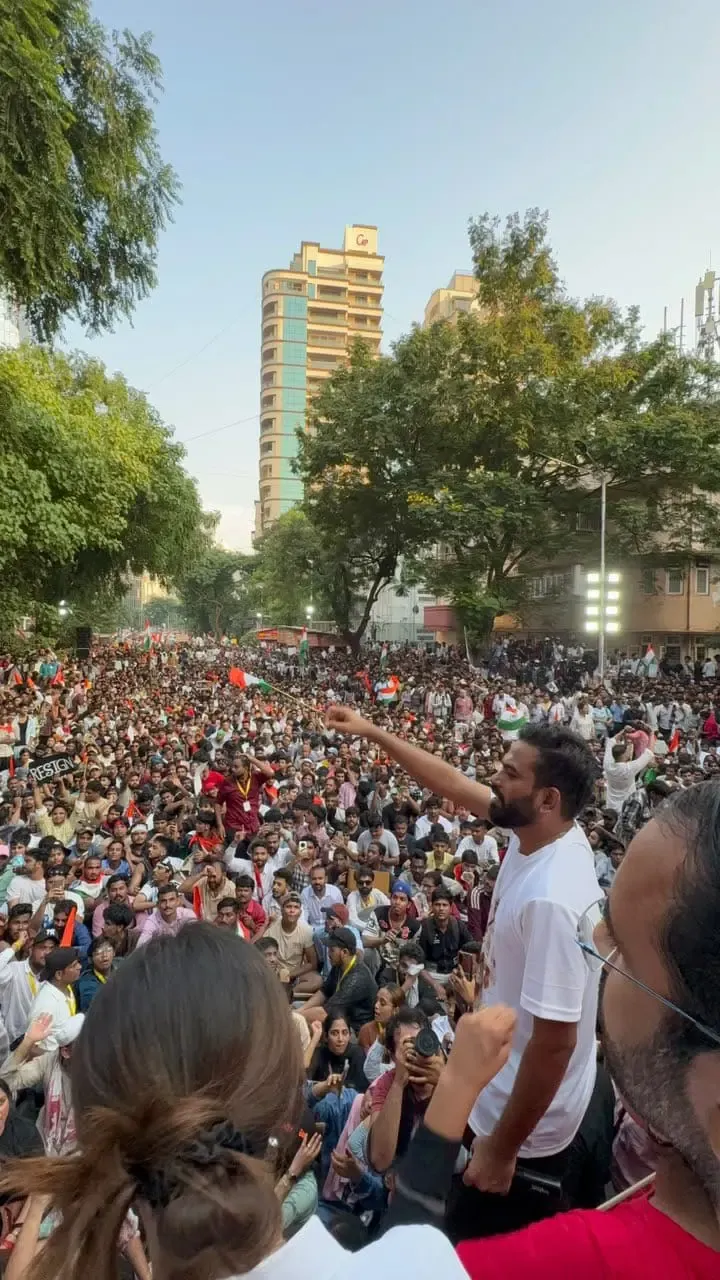 CJP supporters booked for unauthorised Shivaji Park rally in Mumbai