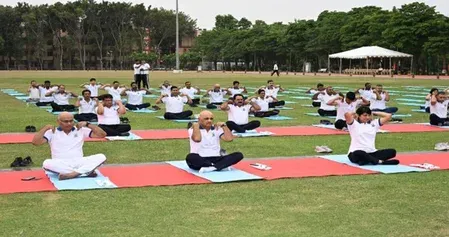 12वें अंतर्राष्ट्रीय योग दिवस पर सीबीआई अकादमी गाजियाबाद में सामूहिक योग, मल्टी-फंक्शनल जिम और ई-संवाद का उद्घाटन