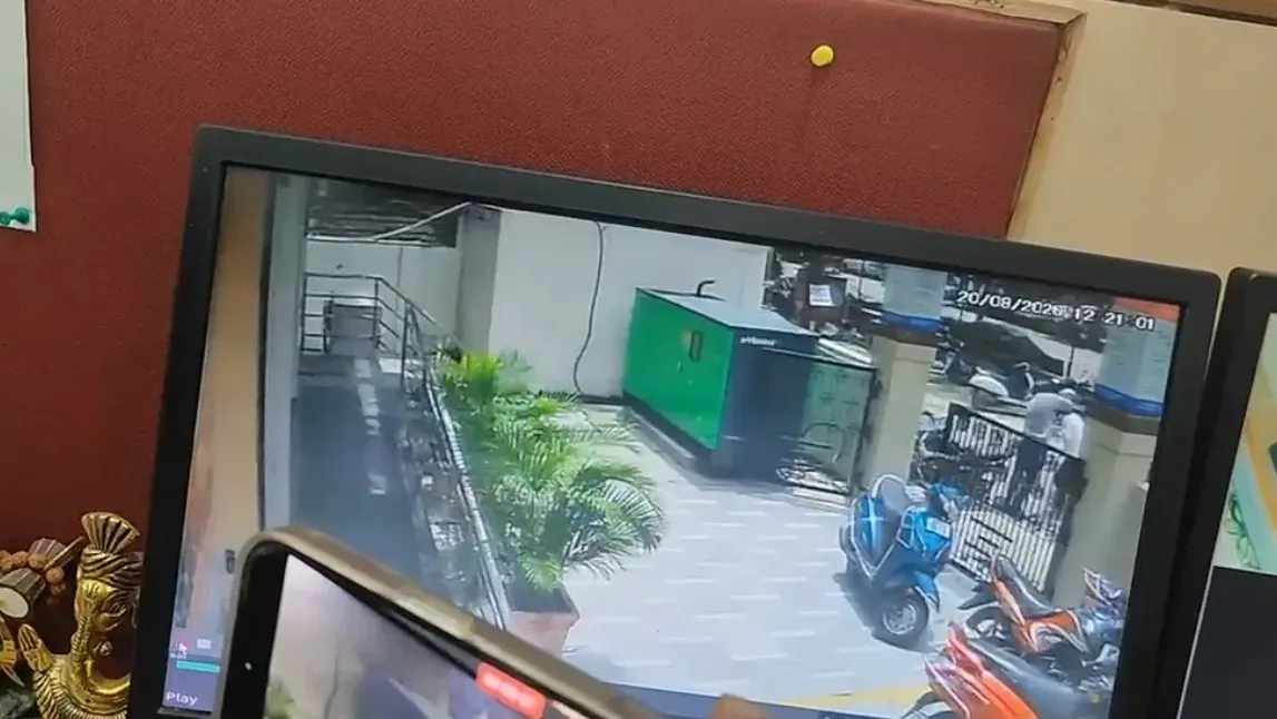 Lucknow triple shooting: CCTV captures SBI officer killing wife near ICICI Bank