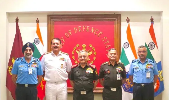CDS General Anil Chauhan chairs final COSC meeting before May 30 retirement