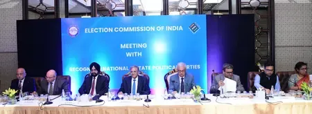 CEC and Election Commissioners Meet Political Parties in Chennai to Ensure Fair Elections