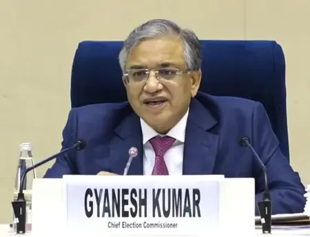 सीईसी ज्ञानेश कुमार 3 दिसंबर को संभालेंगे इंटरनेशनल आईडीईए की अध्यक्षता ग्रहण करेंगे