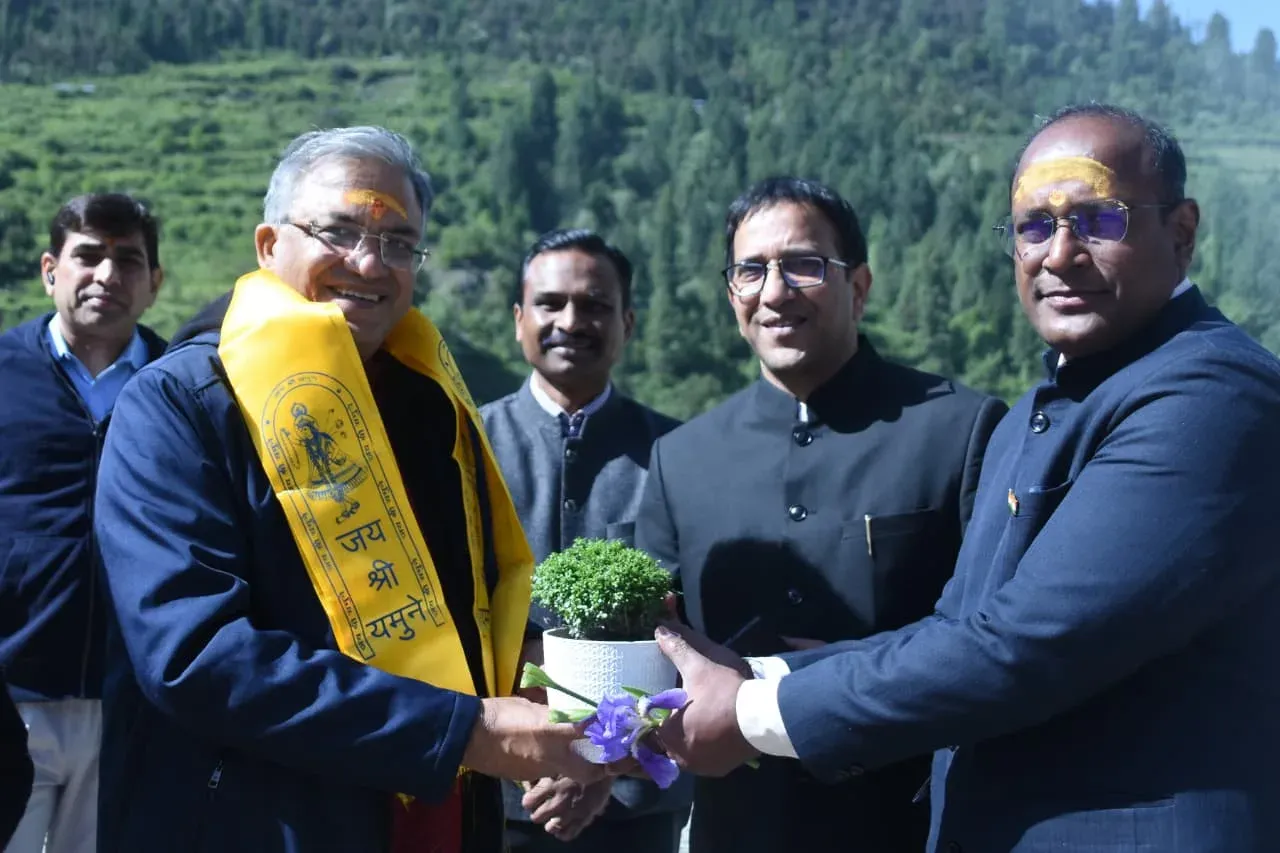 CEC Gyanesh Kumar visits Yamunotri Dham after Uttarkashi poll booth review