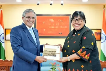 Did CEC Gyanesh Kumar Meet Indonesia’s Ambassador?